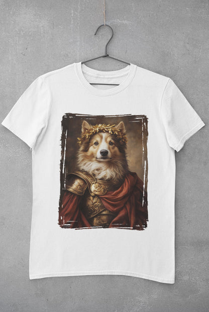Shetland Sheepdog Roman Emperor Graphic Tee
