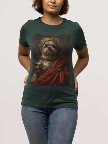 Shih Tzu Roman Emperor Graphic Tee