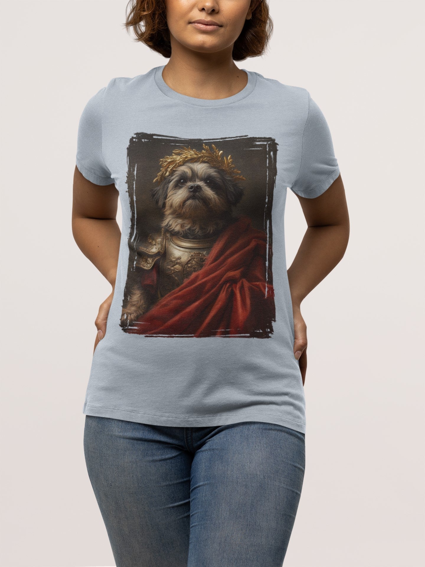 Shih Tzu Roman Emperor Graphic Tee
