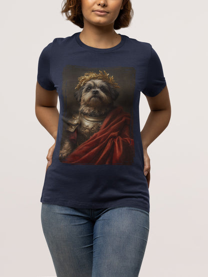 Shih Tzu Roman Emperor Graphic Tee