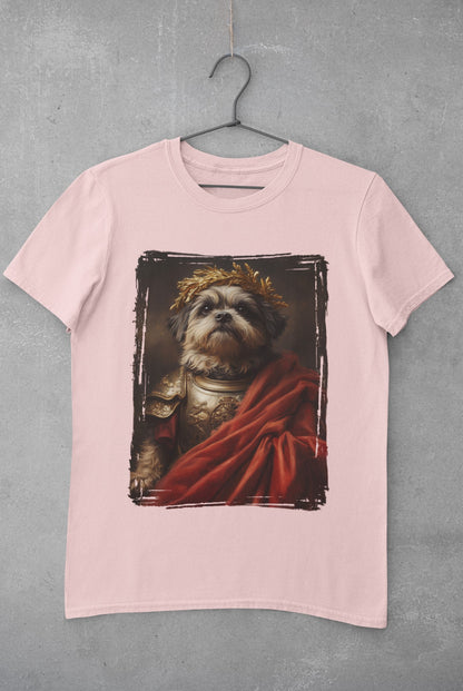 Shih Tzu Roman Emperor Graphic Tee
