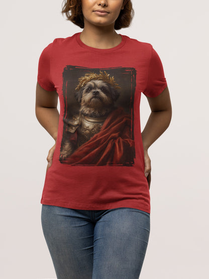Shih Tzu Roman Emperor Graphic Tee