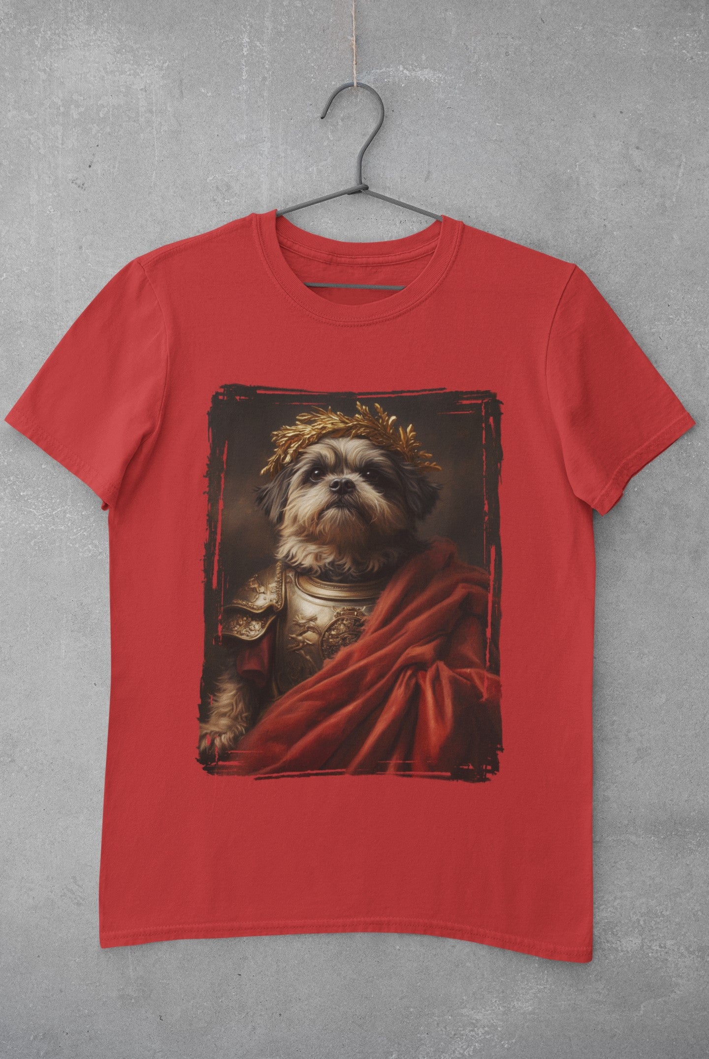 Shih Tzu Roman Emperor Graphic Tee