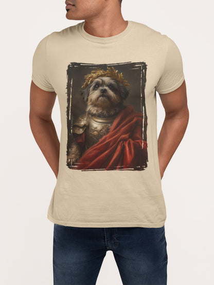 Shih Tzu Roman Emperor Graphic Tee