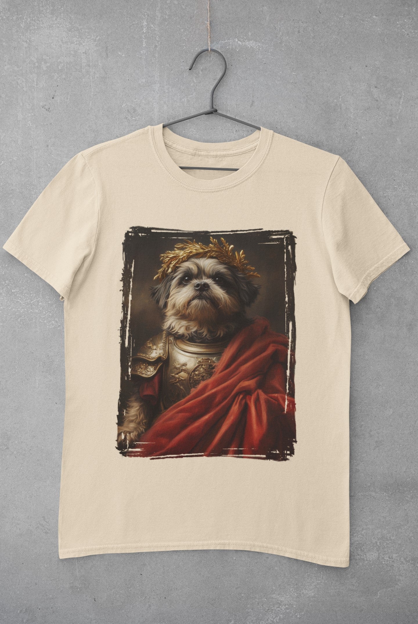 Shih Tzu Roman Emperor Graphic Tee