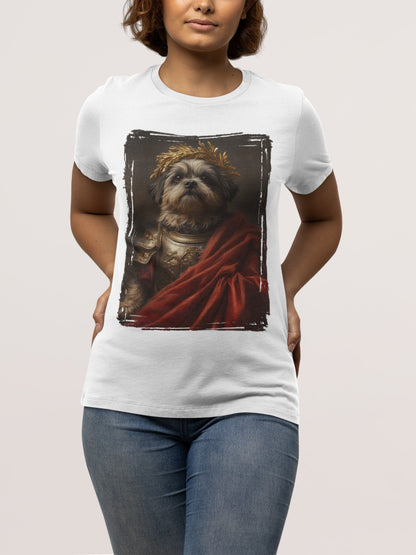 Shih Tzu Roman Emperor Graphic Tee