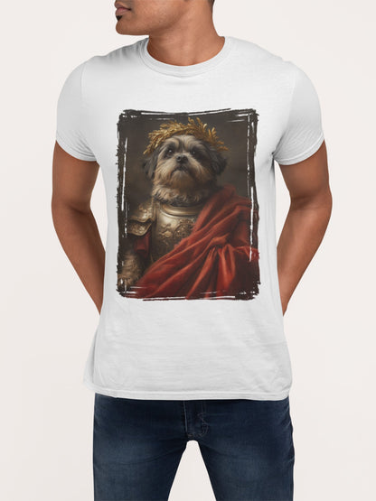 Shih Tzu Roman Emperor Graphic Tee