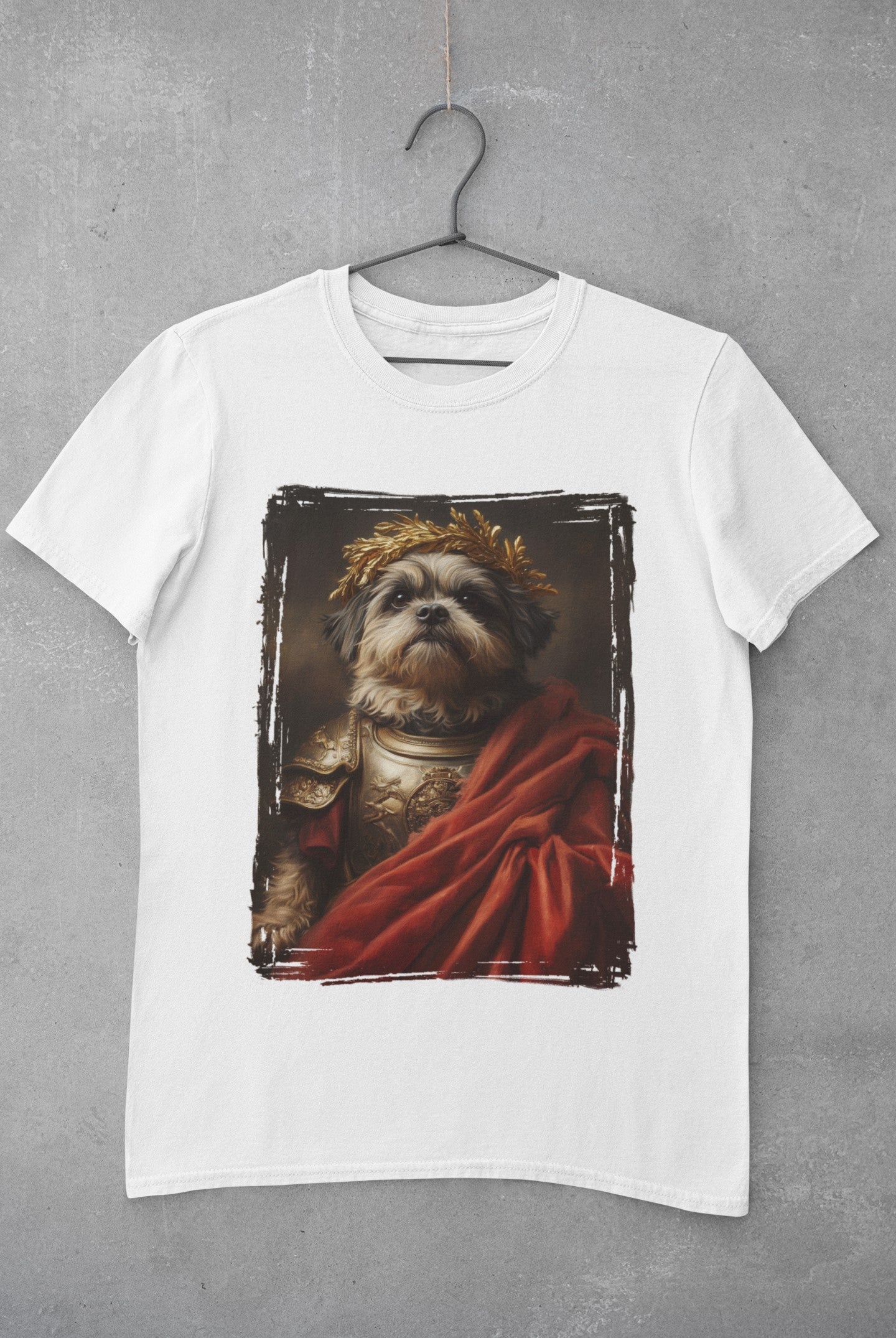 Shih Tzu Roman Emperor Graphic Tee