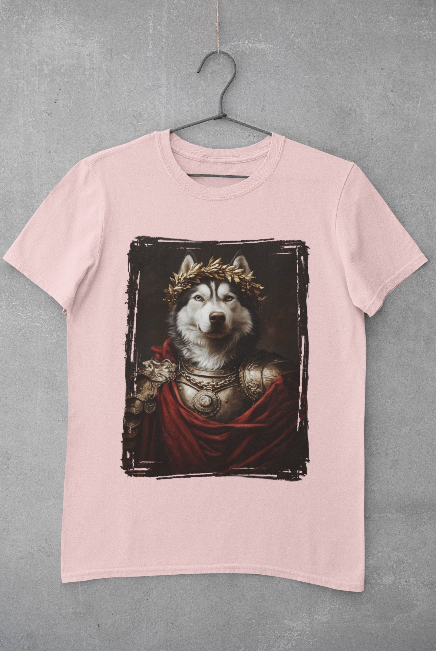 Siberian Husky Roman Emperor Graphic Tee