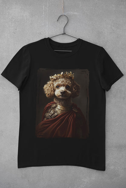 Toy Poodle Roman Emperor Graphic Tee