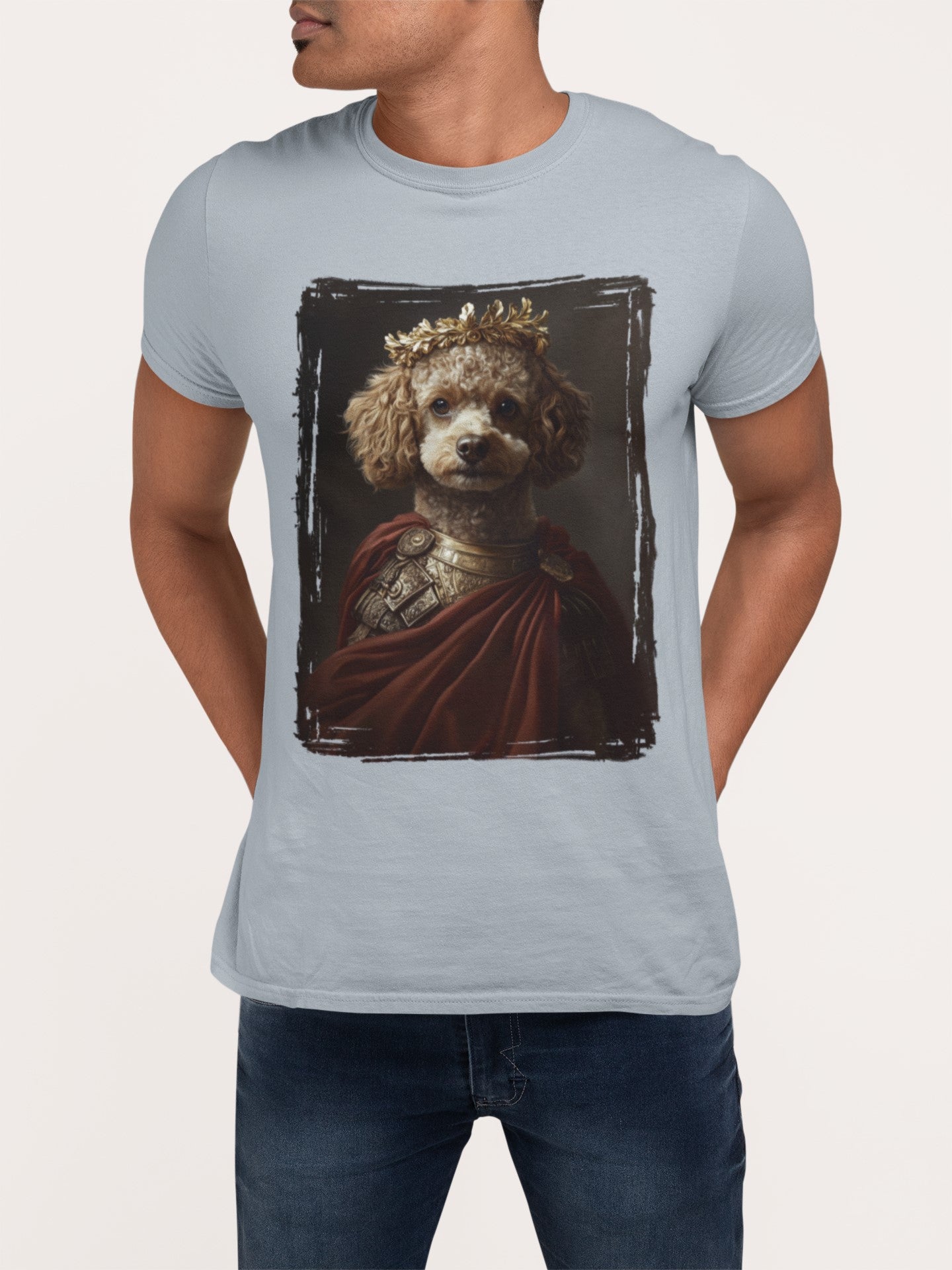 Toy Poodle Roman Emperor Graphic Tee