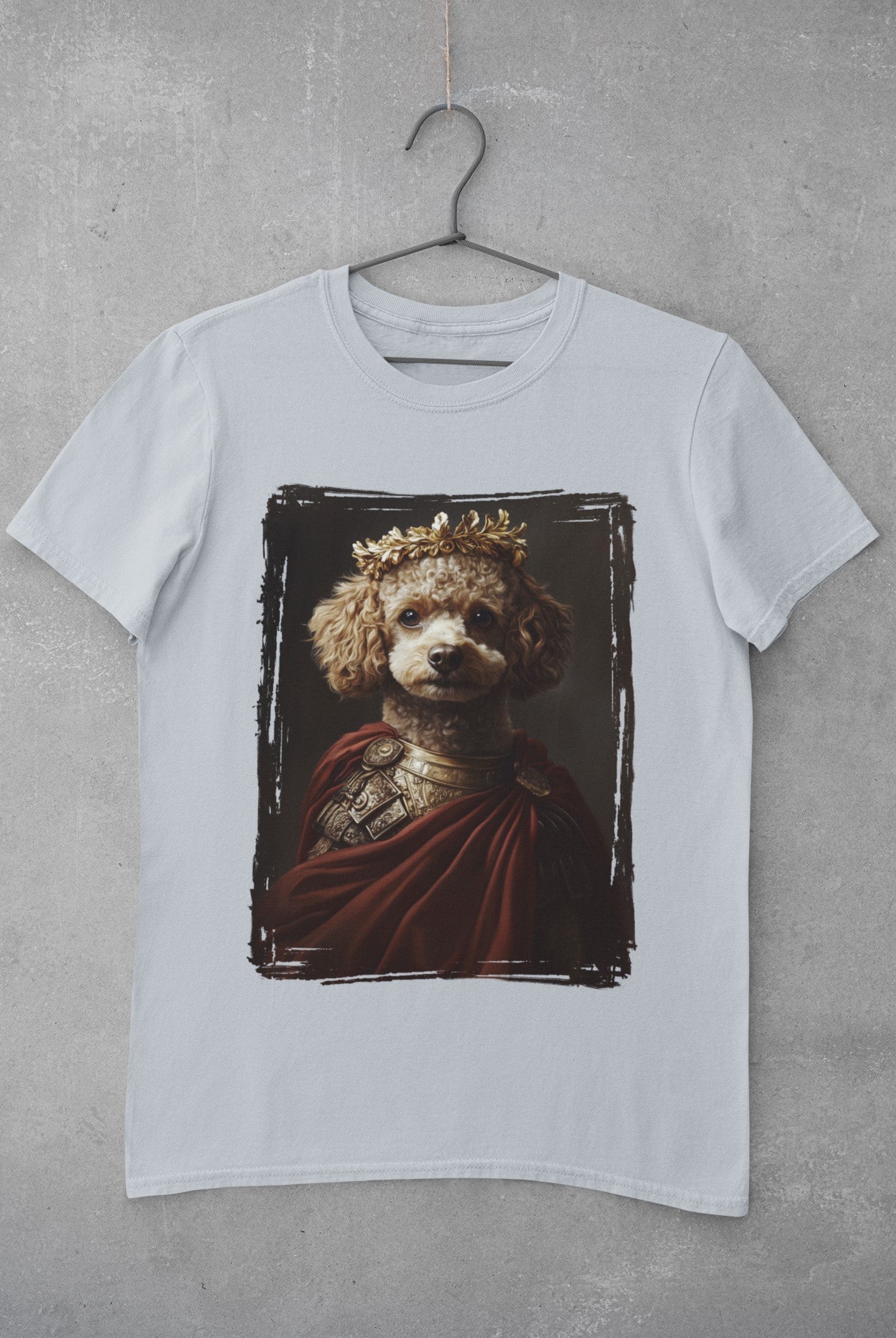 Toy Poodle Roman Emperor Graphic Tee