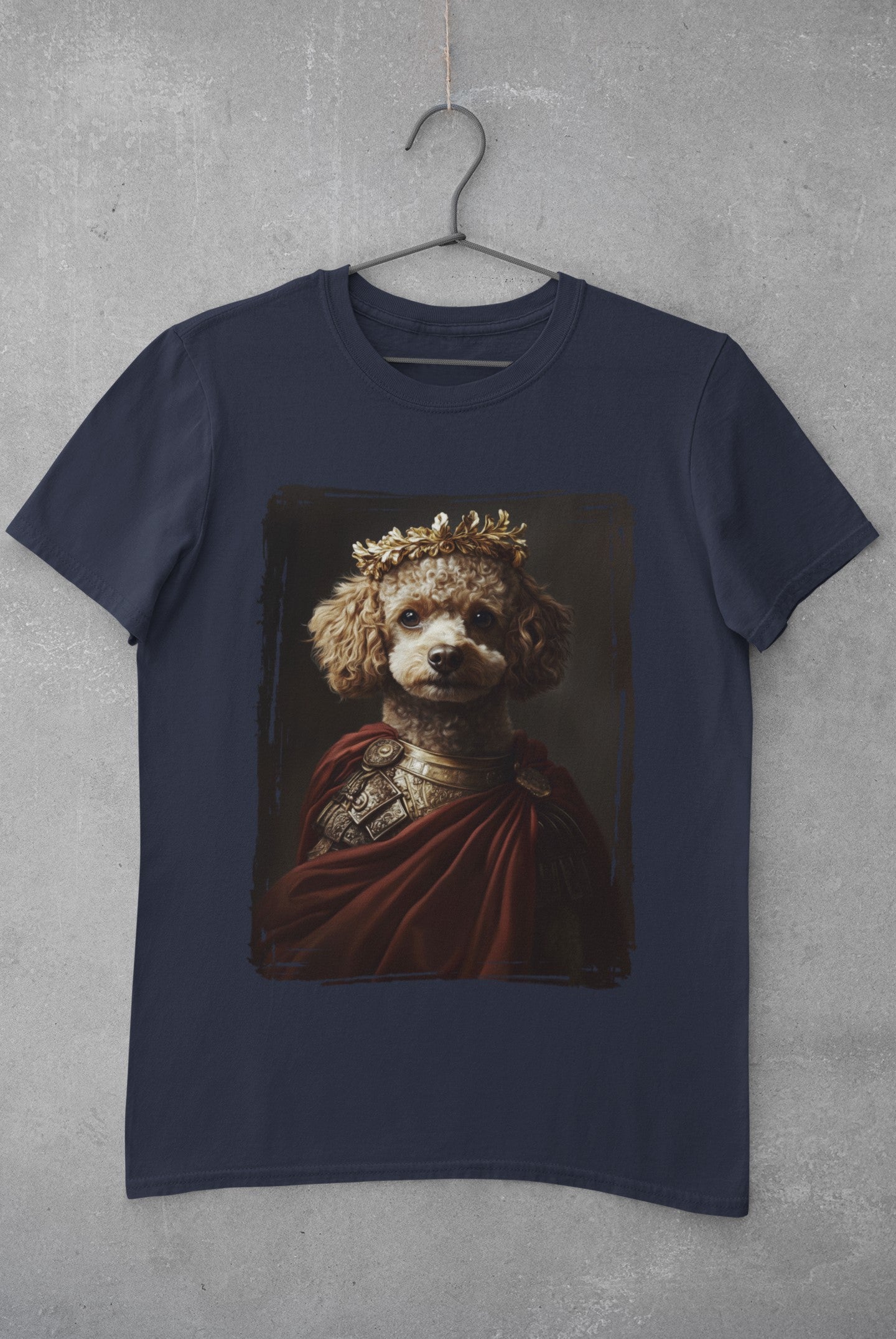 Toy Poodle Roman Emperor Graphic Tee