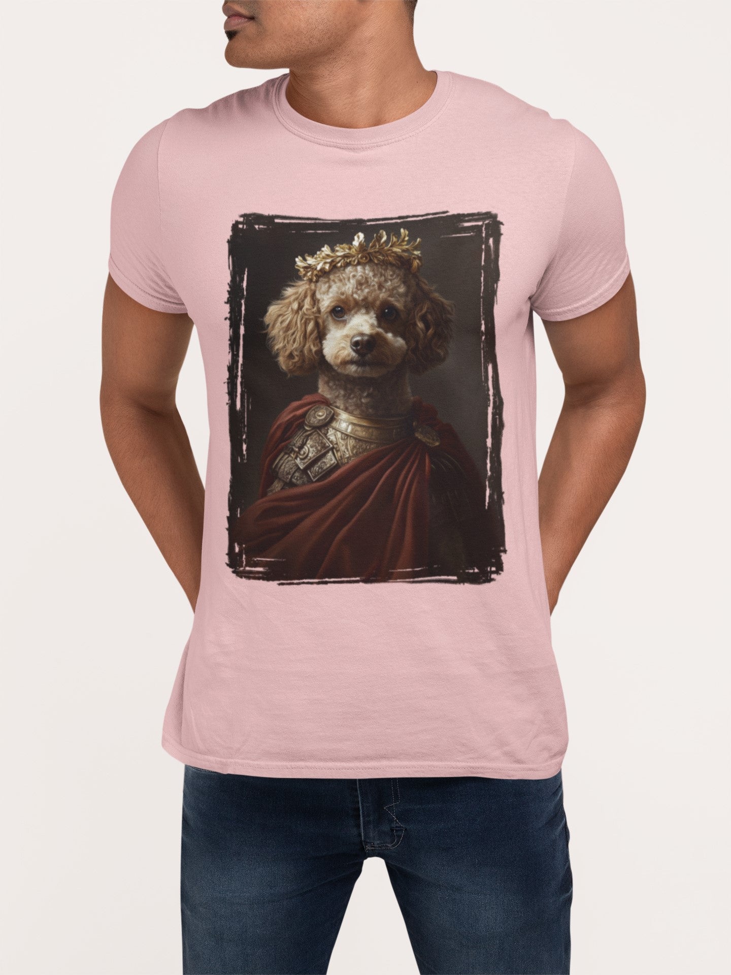 Toy Poodle Roman Emperor Graphic Tee