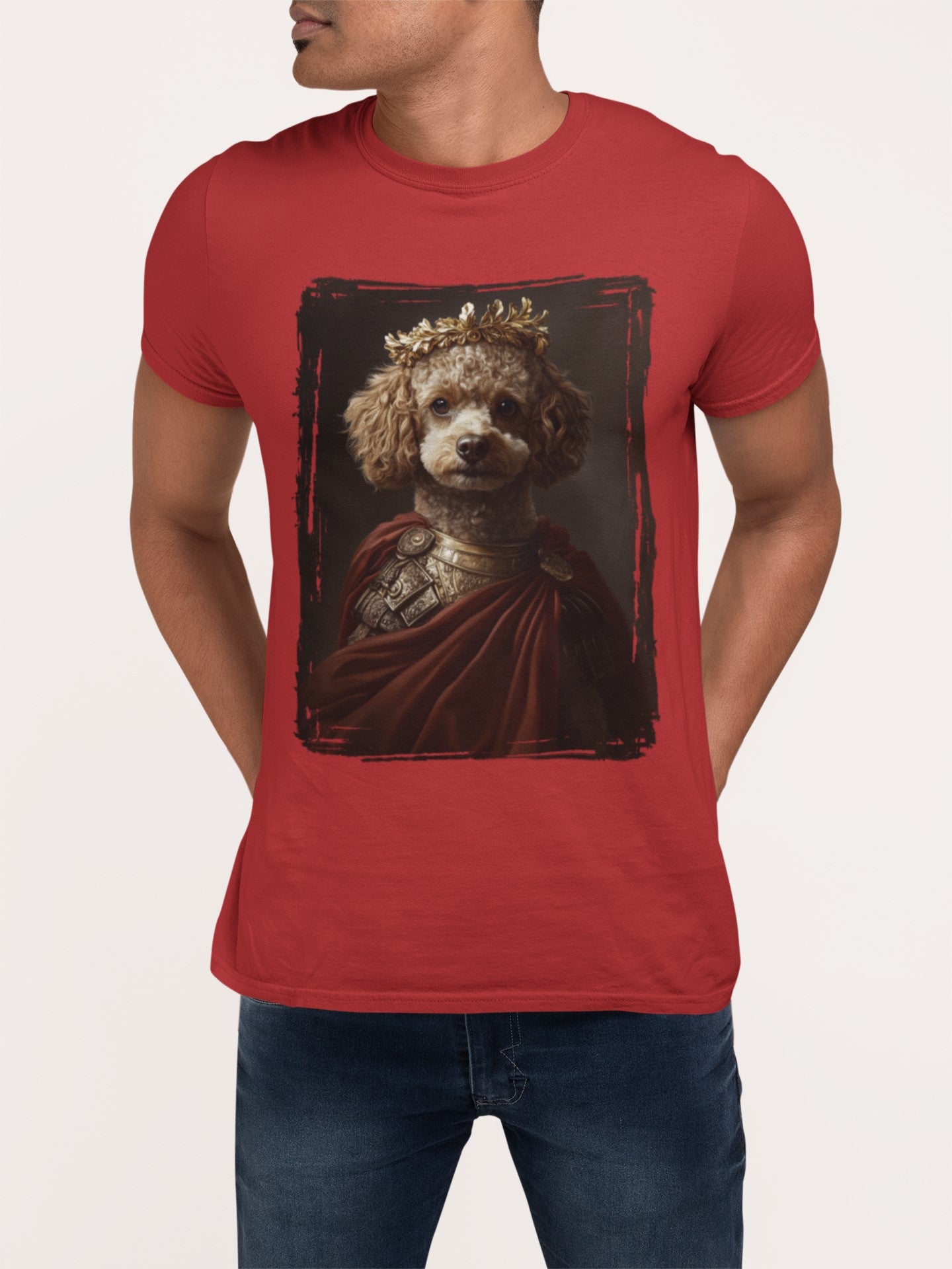 Toy Poodle Roman Emperor Graphic Tee