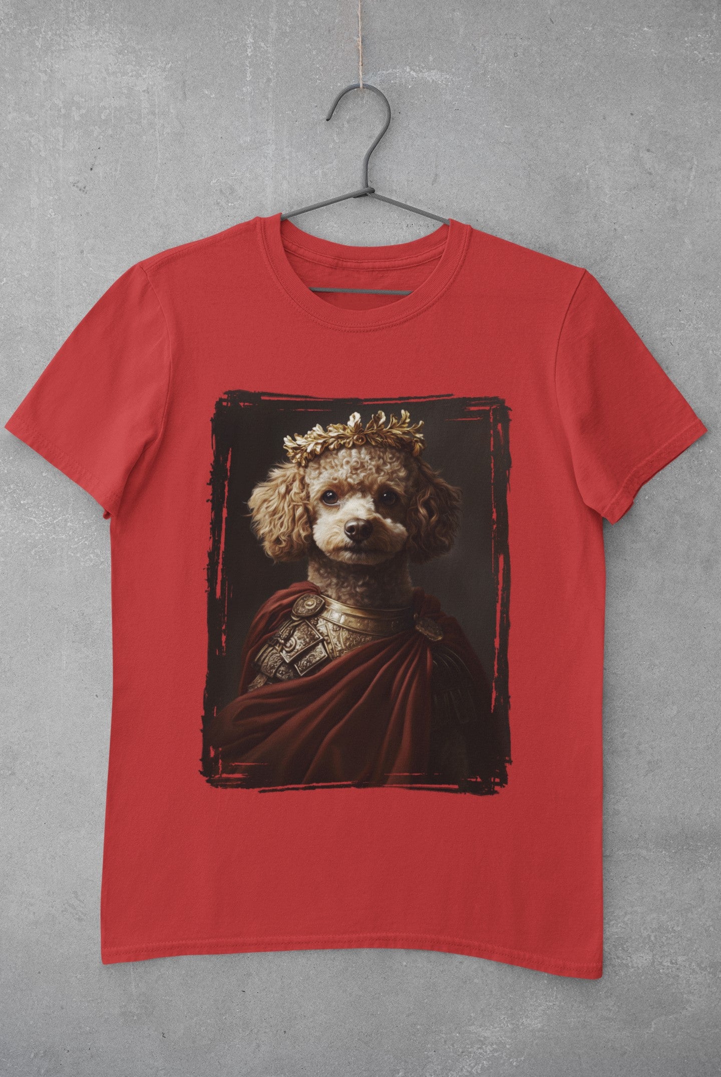 Toy Poodle Roman Emperor Graphic Tee