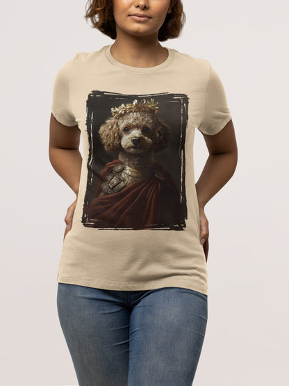 Toy Poodle Roman Emperor Graphic Tee