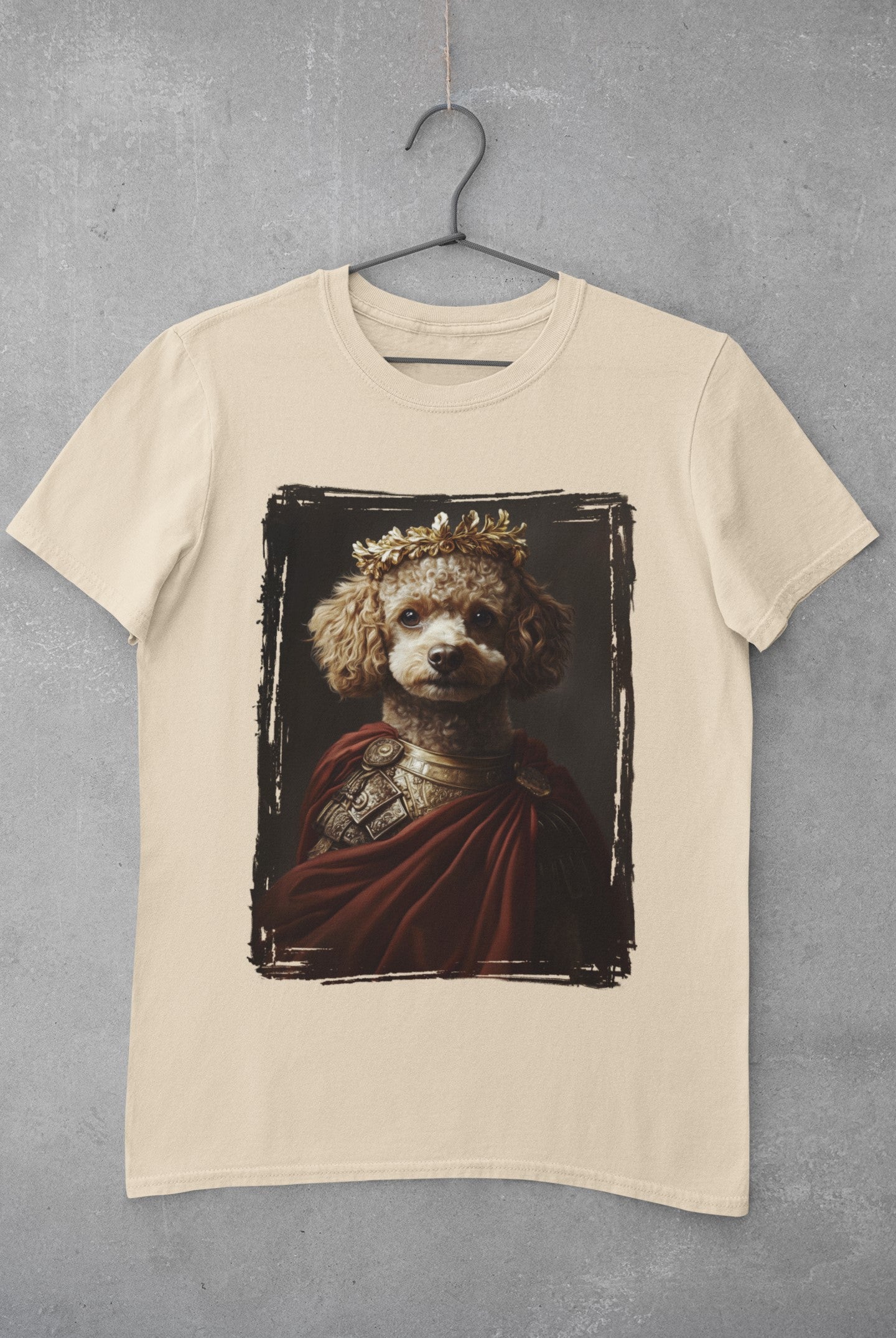 Toy Poodle Roman Emperor Graphic Tee