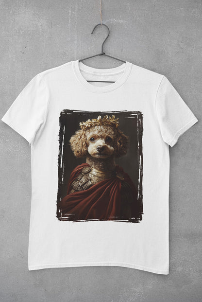 Toy Poodle Roman Emperor Graphic Tee