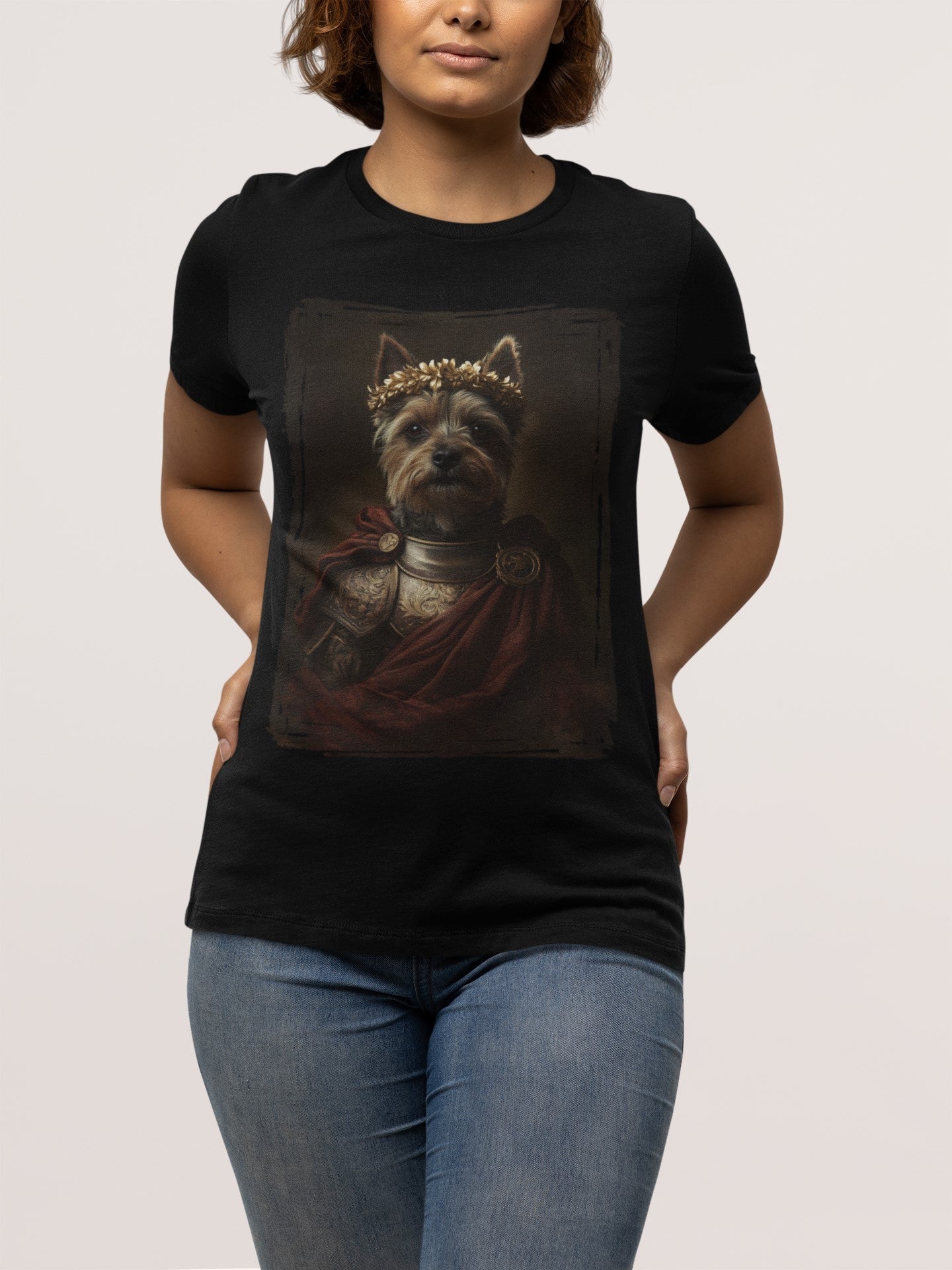 Yorkshire Terrier Roman Emperor Graphic Tee
