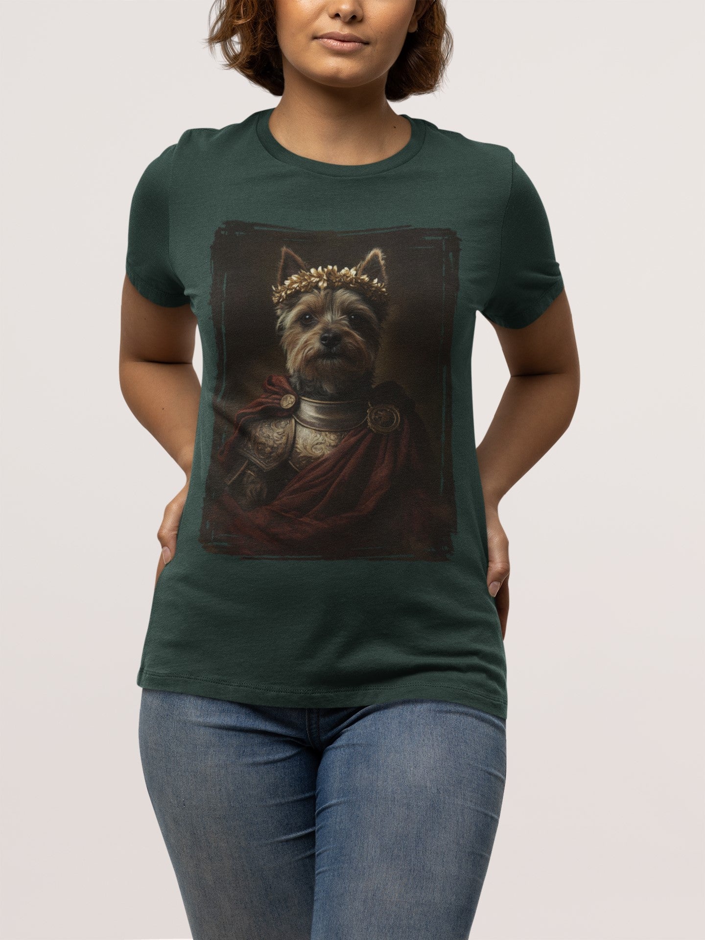 Yorkshire Terrier Roman Emperor Graphic Tee