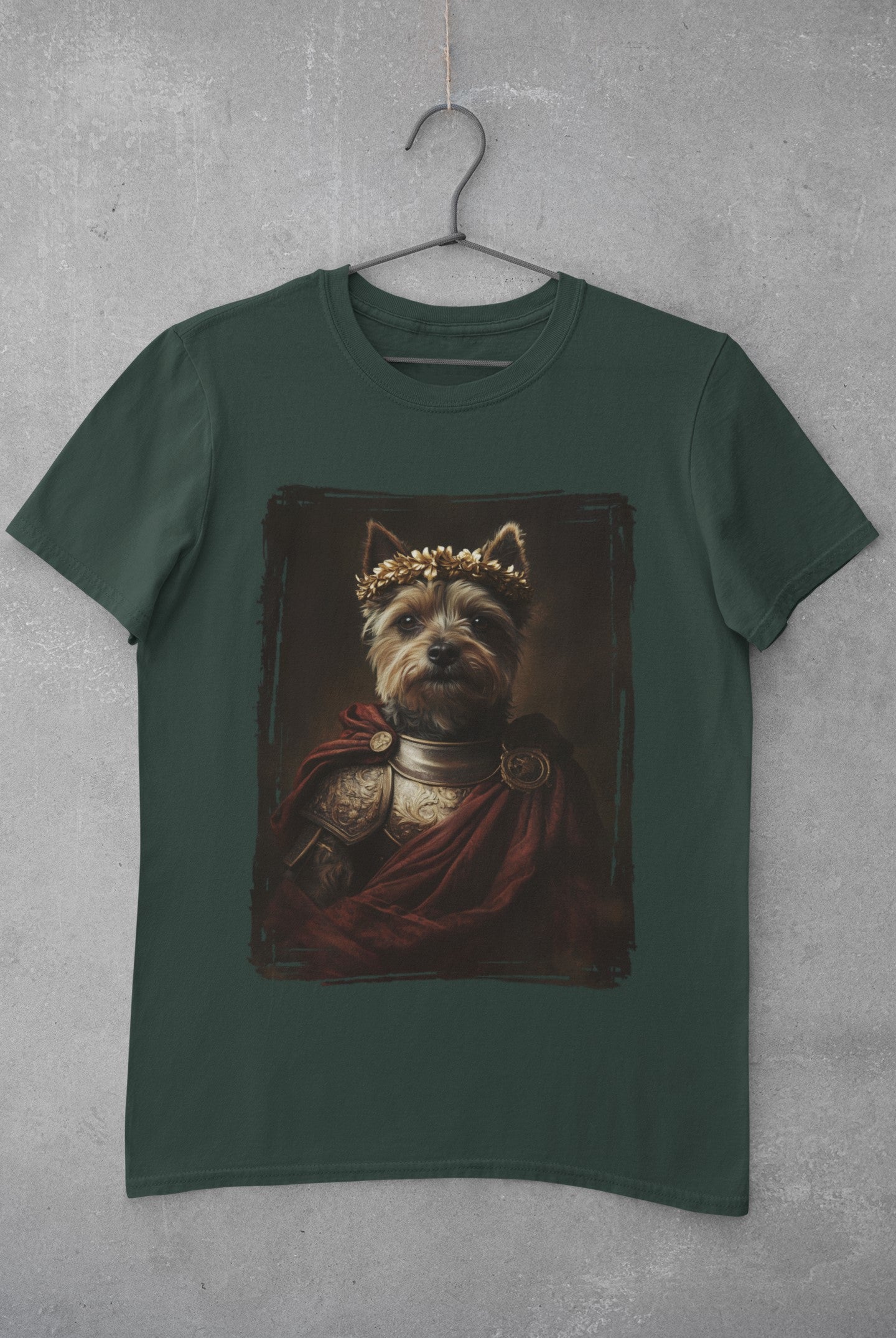 Yorkshire Terrier Roman Emperor Graphic Tee