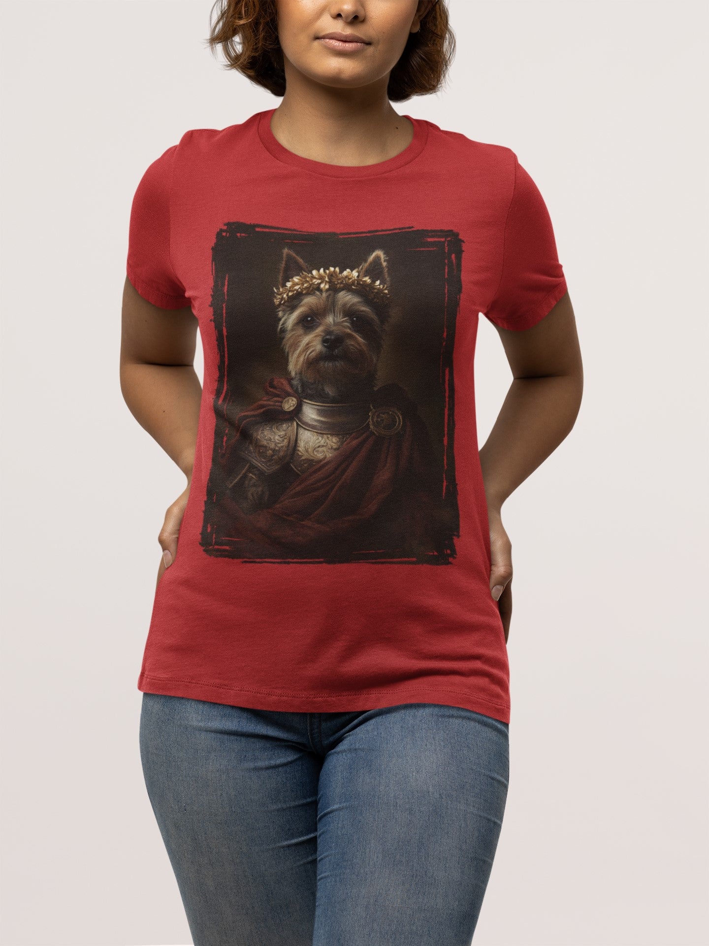 Yorkshire Terrier Roman Emperor Graphic Tee